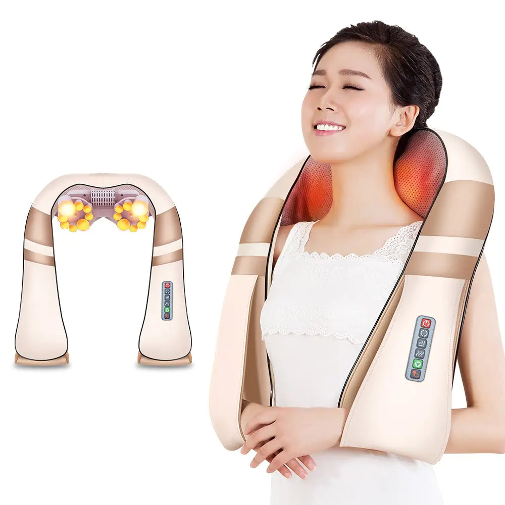 Shoulder and Neck Massage Device for Home Use