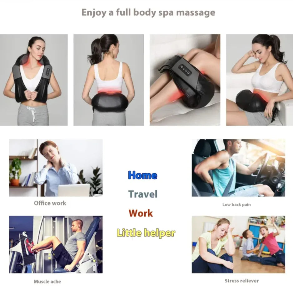 Multifunctional Shoulder, Neck & Back Massage Instrument