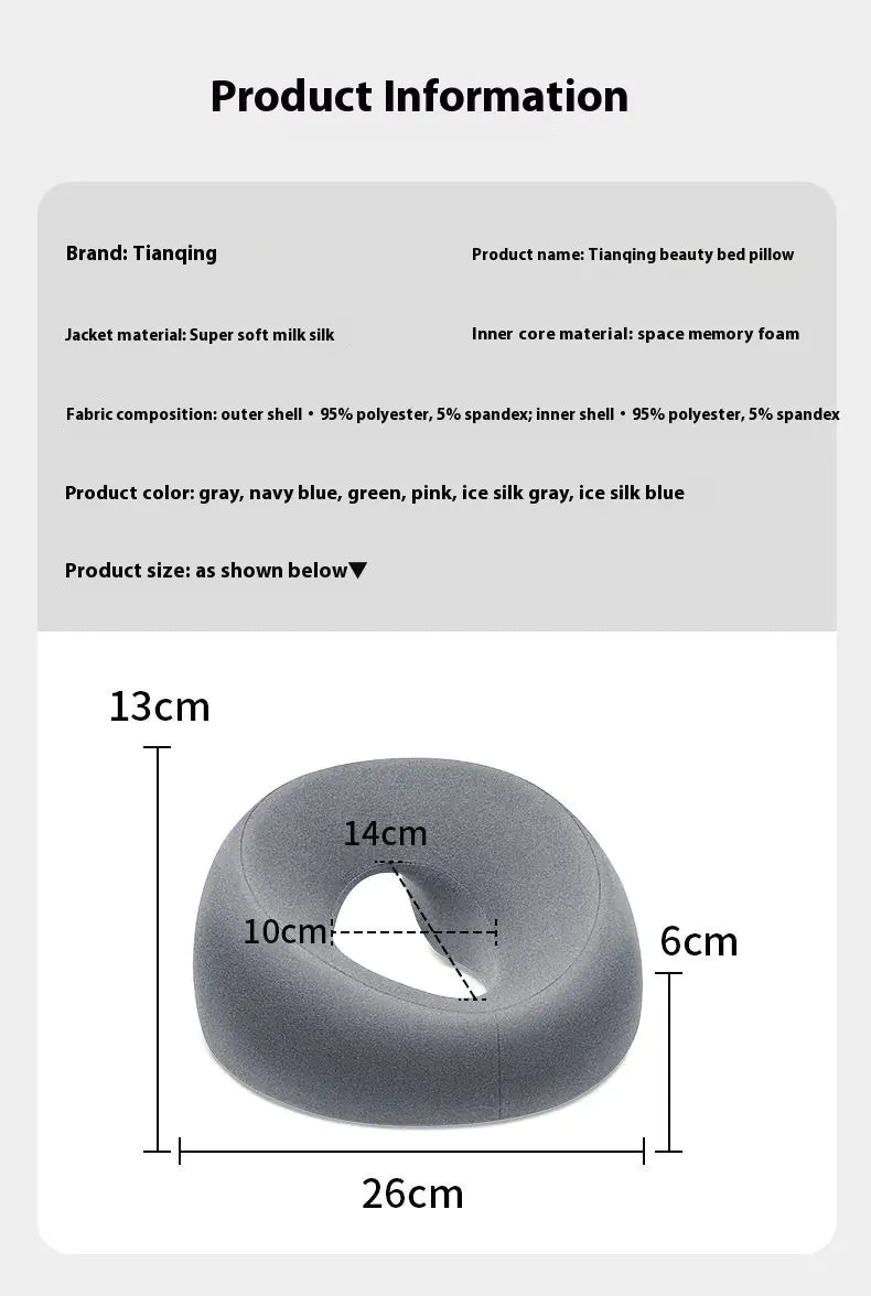 Memory Foam Face Massage Pillow