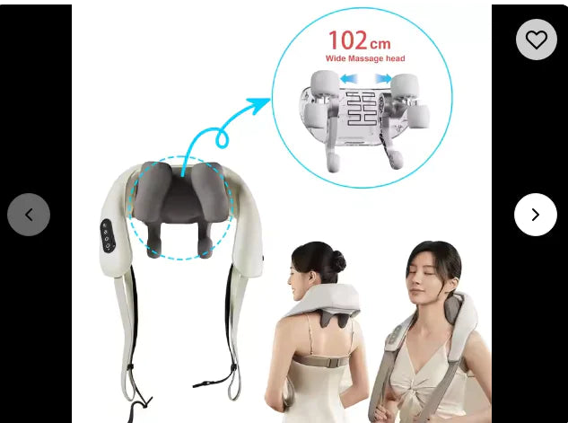 Rechargeable Massage Shawl Neck