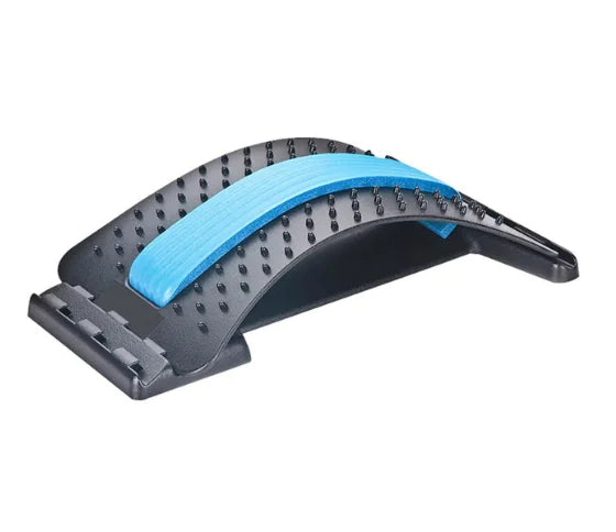 Back and Neck Traction and Massage Device