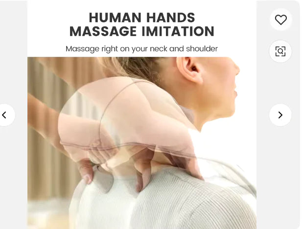 Rechargeable Massage Shawl Neck